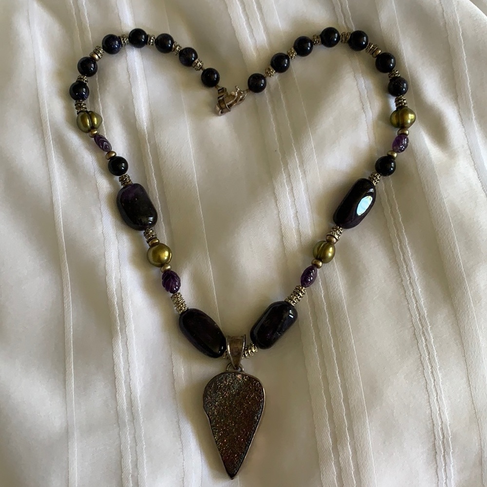 Authentic beaded necklace from New Mexico!